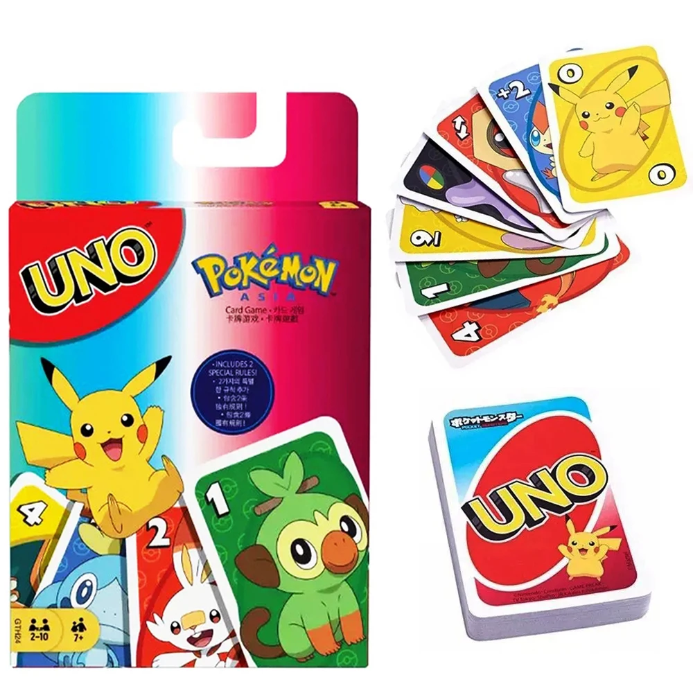 Juego Cartas Uno Pokémon