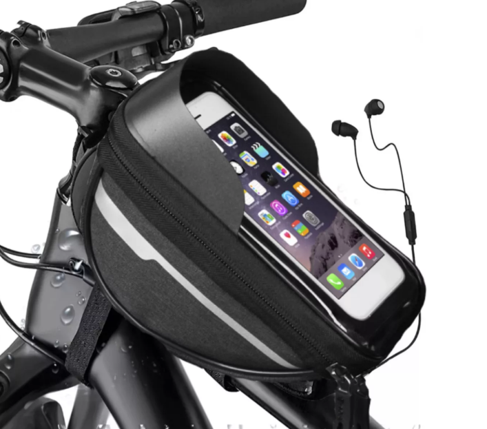 Bolso estuche Porta celular Impermeable para Bicicleta